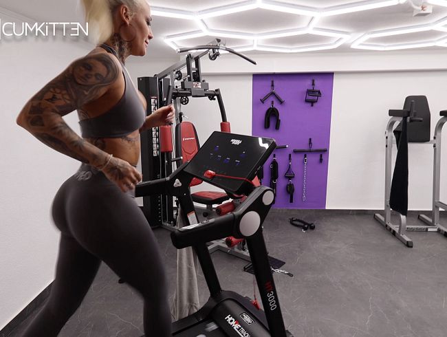 Lara-CumKitten's Porno Video: fi** MICH IM GYM | Orgasmus Workout mit deiner BUBBLE BUTT MILF